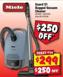 JB Hi-Fi Miele Guard S1 Bagged Vacuum Cleaner offer