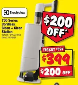 JB Hi-Fi Electrolux 700 Series Cordless Clean + Clean Station offer
