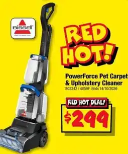 JB Hi-Fi Bissell PowerForce Pet Carpet & Upholstery Cleaner offer