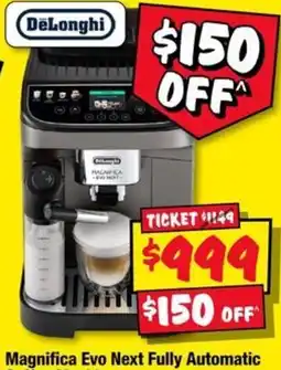 JB Hi-Fi DeLonghi Magnifica Evo Next Fully Automatic offer