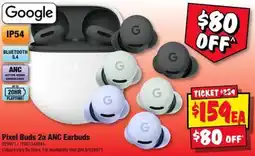JB Hi-Fi Google Pixel Buds 2a ANC Earbuds offer