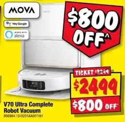 JB Hi-Fi Mova V70 Ultra Complete Robot Vacuum offer