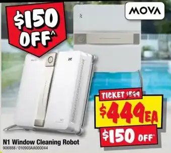 JB Hi-Fi Mova N1 Window Cleaning Robot offer