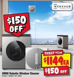 JB Hi-Fi Ecovacs Robotic Window Cleaner OMNI offer