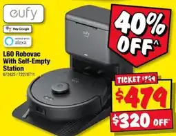 JB Hi-Fi eufy L60 Robovac With Self-Empty Station offer