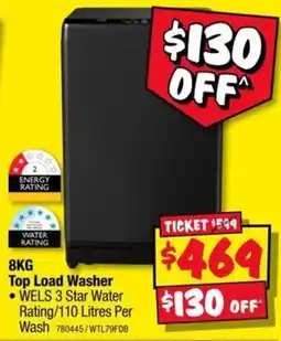 JB Hi-Fi 8KG Top Load Washer offer
