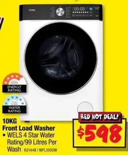 JB Hi-Fi Chiq Front Load Washer offer