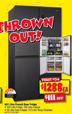 JB Hi-Fi 601 Litre French Door Fridge offer