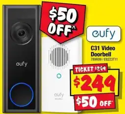 JB Hi-Fi eufy C31 Video Doorbell offer