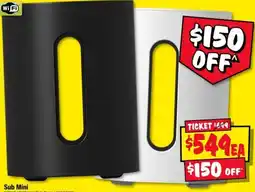 JB Hi-Fi Sub Mini offer