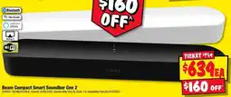 JB Hi-Fi Beam Compact Smart Soundbar Gen 2 offer