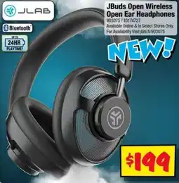 JB Hi-Fi JLab Jbuds Open Wireless Open Ear Headphones offer