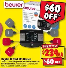 JB Hi-Fi beurer Digital TENS/EMS Device offer