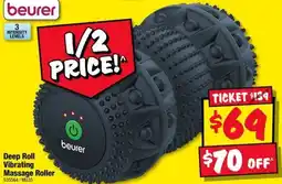 JB Hi-Fi beurer Deep Roll Vibrating Massage Roller offer