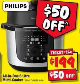JB Hi-Fi Philips All-In-One 6 Litre Multi-Cooker offer