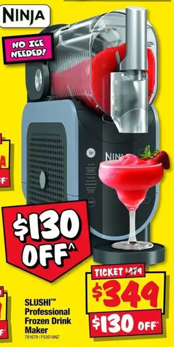 JB Hi-Fi Ninja Slushi Professional Frozen Drink Maker offer