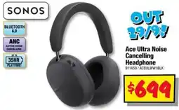 JB Hi-Fi Sonos Ace Ultra Noise Cancelling Headphone offer