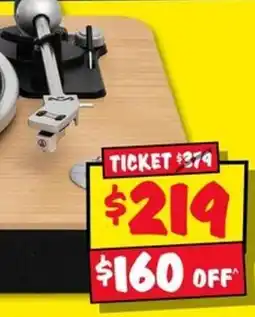 JB Hi-Fi Turntable offer