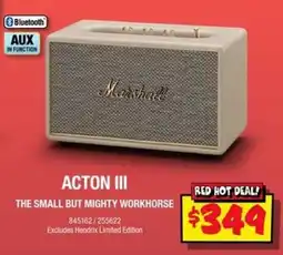 JB Hi-Fi Marshall Acton III offer