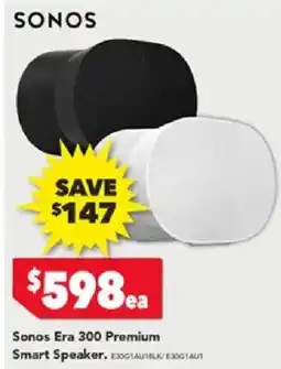 Harvey Norman Sonos Era 300 Premium Smart Speaker offer