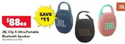 Harvey Norman JBL Clip 5 Ultra-Portable Bluetooth Speaker offer