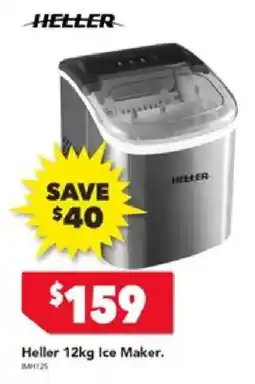 Harvey Norman Heller 12kg Ice Maker offer