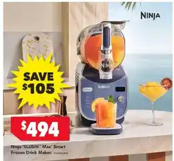 Harvey Norman Ninja 'SLUSHi' Max' Smart Frozen Drink Maker offer