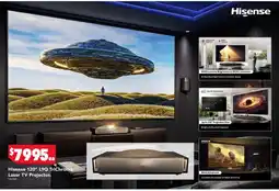 Harvey Norman Hisense 120" L9Q TriChroma Laser TV Projector offer
