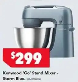 Harvey Norman Kenwood 'Go' Stand Mixer - Storm Blue offer