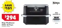 Harvey Norman Ninja 'FlexDrawer XXXL' Air Fryer offer