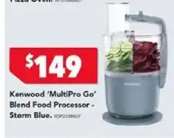 Harvey Norman Kenwood 'MultiPro Go' Blend Food Processor - Storm Blue offer
