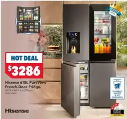 Harvey Norman Hisense 615L PureView French-Door Fridge offer
