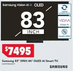 Harvey Norman Samsung 83" S90H 4K' OLED AI Smart TV offer