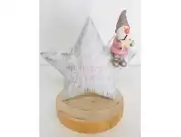The Party People Shop Table Ornament - White Star offer