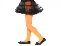 The Party People Shop Tights - Child, Opaque Orange offer