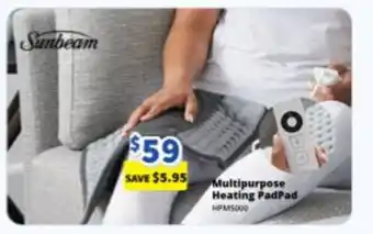 Sunbeam Multipurpose Heating PadPad