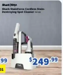 Bi-Rite Shark StainForce Cordless Stain-Destroying Spot Cleaner Hx100 offer