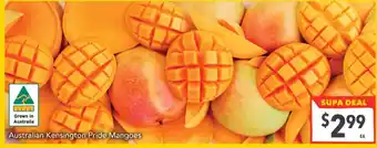 Supa Valu Australian Kensington Pride Mangoes offer