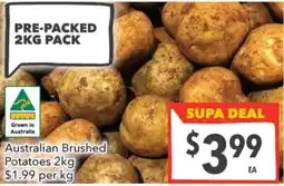 Supa Valu Australian Brushed Potatoes offer
