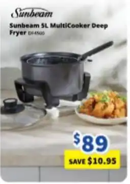 Bi-Rite Sunbeam 5L MultiCooker Deep Fryer offer