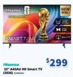 Bi-Rite Hisense 32" A4SAU HD Smart TV offer