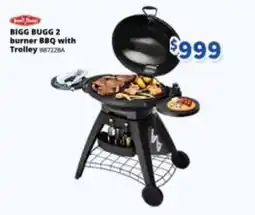 Bi-Rite Best Master Bigg Bugg 2 burner BBQ with Trolley offer