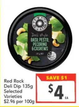 Supa Valu Red Rock Deli Dip offer