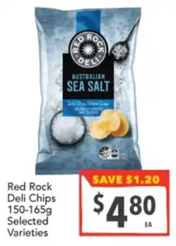 Supa Valu Red Rock Deli Chips offer