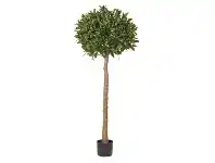 LivingStyles Potted Artificial Sweet Bay Tall Ball Topiary, 150cm offer