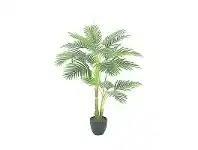 LivingStyles Potted Artificial Areca Palm Tree, 110cm offer