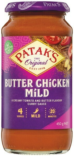 Woolworths Patak’s Butter Chicken 450g offer