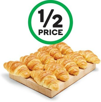 Woolworths Large Butter Croissant Pk 10* offer