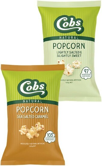 Woolworths Cobs Popcorn 80-120g offer