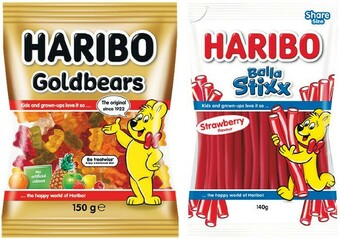 Woolworths Haribo 140-150g offer